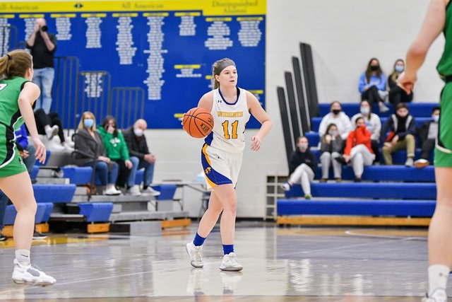 widenersba's tweet photo. First-year student Mary McFillin is excelling in both the classroom and on the court! She says the SBA "has done a great job of helping me succeed while balancing athletics. With their help, I was able to succeed on and off the court here at Widener” https://t.co/PrtQVKADXg