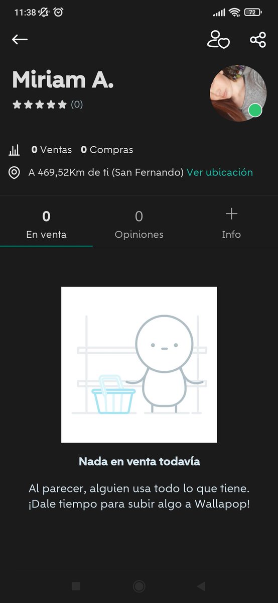AnaLopezMol's tweet photo. Y por si fuera poco, no solamente ha sido ese, sino este también. ¿Estás seguro que eres Miriam? @wallapop https://t.co/ifT9aIJfKQ