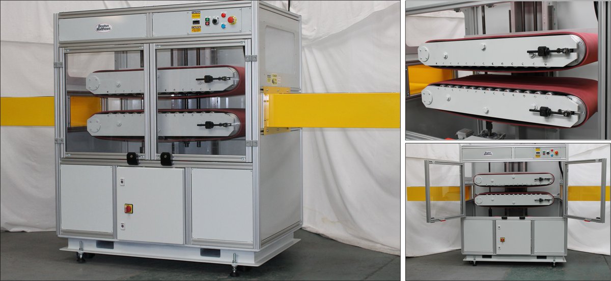 bostonmatthews's tweet photo. AS450 Heavy-Duty Caterpillar Haul-Off / Take-Off / Puller
Powerful, precision accurate and consistent pulling of large tubes, profiles and pipes/

#puller #extrusion #extruders #pullers #hauloff #takeoff #extrusionmachinery #extrusionlines #tube #profile #profiles #pipe #plastics https://t.co/OROtmYC4a6