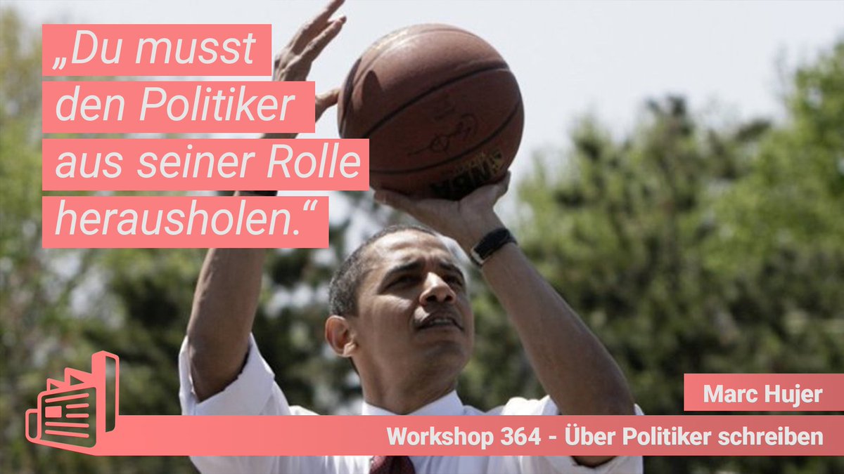 Obama beim Basketball macht sich nicht nur gut vor der Kamera. Ein besonderes Porträt braucht einen einzigartigen Blick auf die Person. Wie du so nah ran kommst und dann trotzdem wieder Distanz gewinnst, lernst du in unserem neuen Workshop.
⬇️⬇️⬇️
akademie.reporterfabrik.de/courses/course…