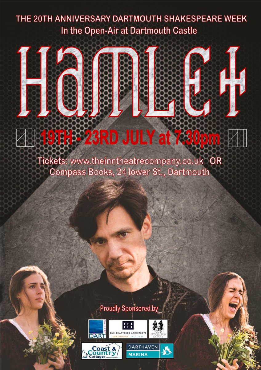 WE'RE BACK AT THE CASTLE! #InnTheatre's 20th Anniversary production. Tickets here: ticketsource.co.uk/theinntheatrec… OR physical tickets here: 24 Lower St. Dartmouth. @SouthHamsDevon @wearesouthdevon @tixSouthWest @whatsondevon @SouthDevonRadio @southdevontv