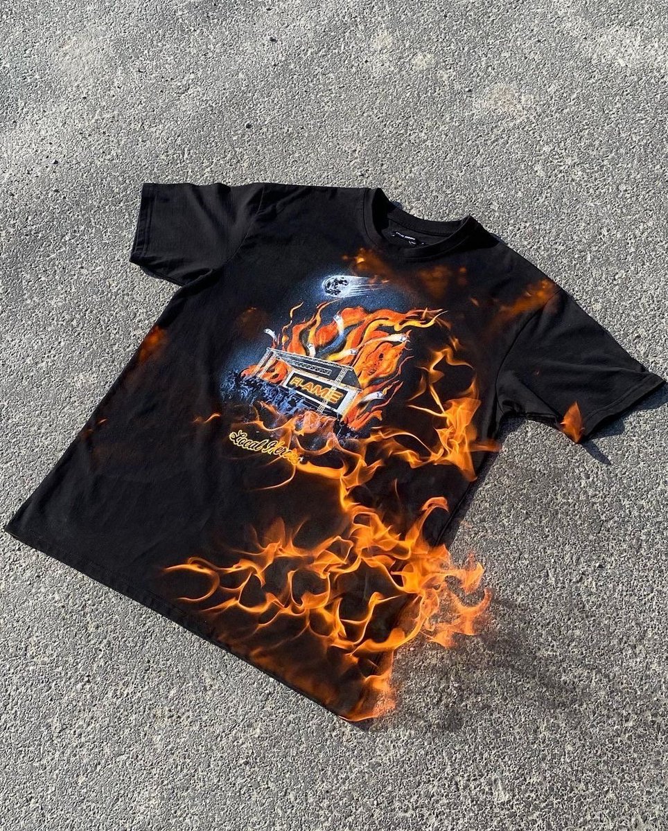 LH x FLAME Limited Edition Birthday Tee is out now! Enjoy the fire: localheroesstore.com/flame-x-lh-tee