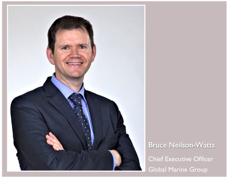 Global Marine Group is pleased to announce that Bruce Neilson-Watts is stepping into the role of Group CEO. He brings a wealth of maritime industry experience &amp; understands the operational challenges of installing &amp; maintaining subsea cable. 

#subseacable #offshoreengineering