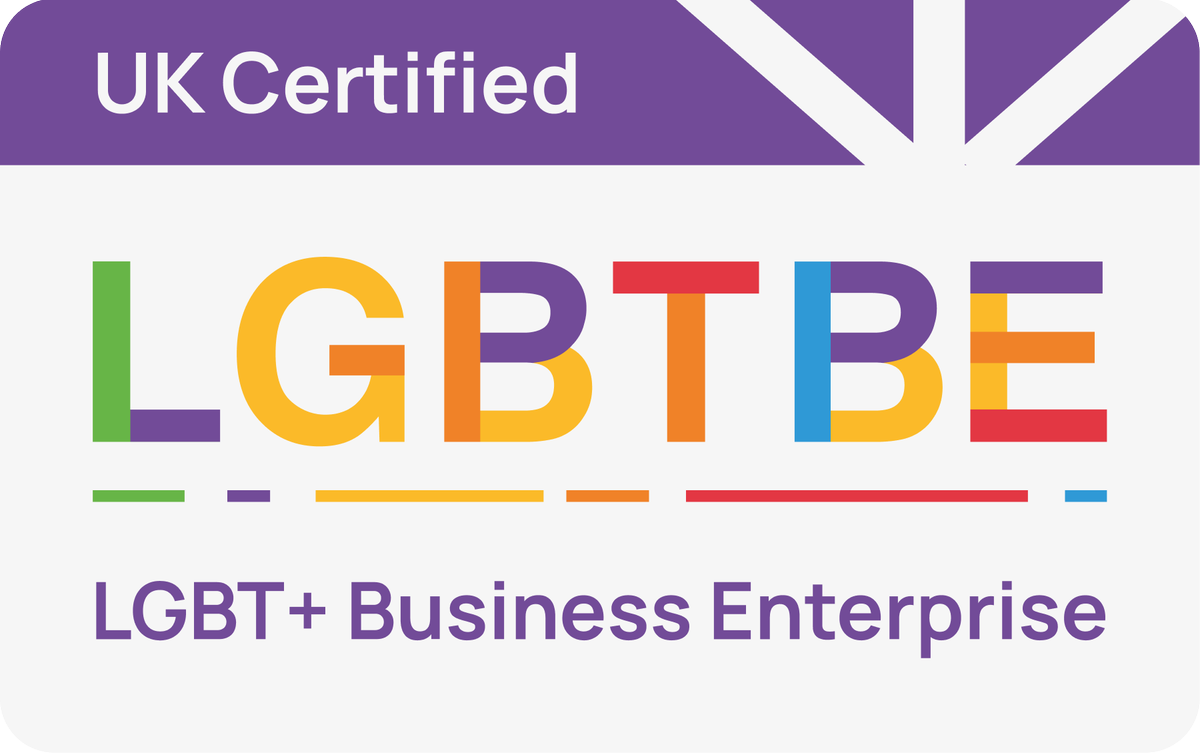 biggrouplondon's tweet photo. Itโs official! big group is the first officially certified LGBT Business Enterprise in the UK.
Thanks to @OutBritain #LGBT #biggerthinking https://t.co/K61suhXwJE