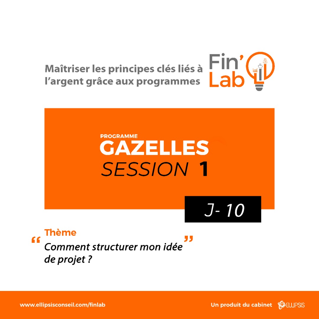 Entreprendre n'est pas une mince affaire !
Pour être sûr.e.s de mener à bien votre projet et avoir les clés pour transformer votre idée en une florissante affaire, inscrivez-vous à notre session GAZELLES du samedi 28 Mai 2022.
.
.
.
#EllipsisConseil #ZoneOrange #GestionFinanciere