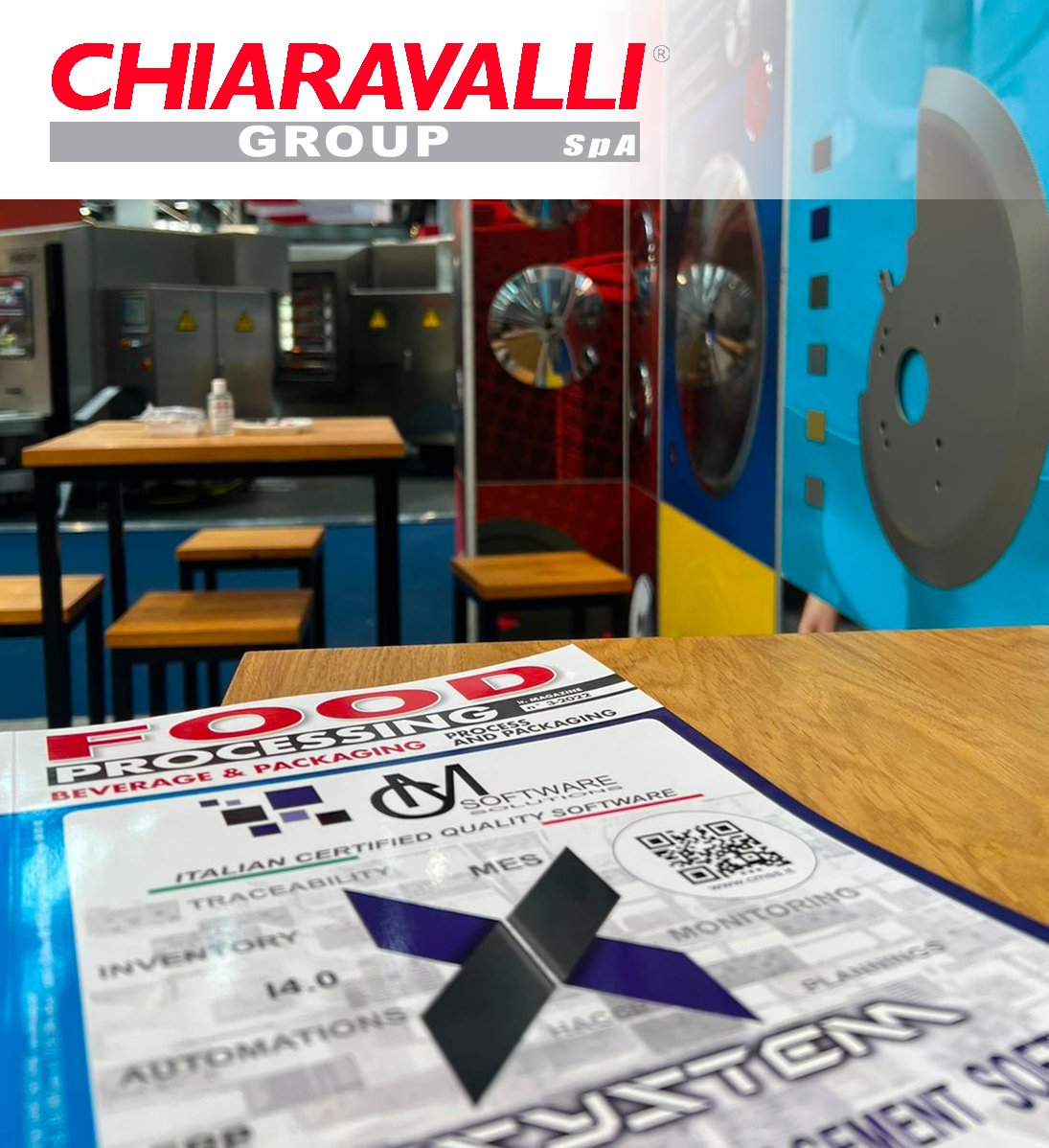 editricezeus's tweet photo. La nostra @iffa_frankfurt 

Incontriamo @Chiaravalli_Spa 

CHIARAVALLI GROUP SpA è una realtà industriale leader nella produzione di #lame per #affettatrici.

Puoi scaricare il PFD gratuito di FOOD PROCESSING a questo link:
https://t.co/A3khsxMihM https://t.co/tfPbQLZe9G