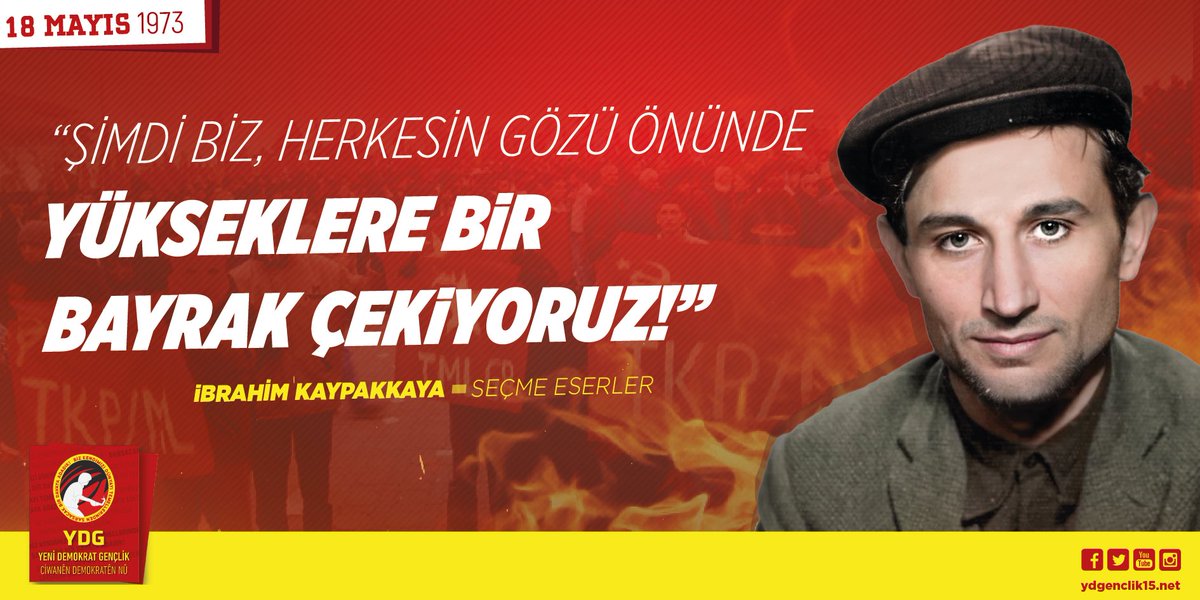 “Genç bir komünist önderin mahir ellerinde yazılıyordu Proletarya Partisi’nin ihtilalci programı…”

Komünist önder #İbrahimKaypakkaya katledilişinin 49. yılında Yeni Demokratik Devrim, Sosyalizm ve Komünizm mücadelemizde yaşıyor.

Şan olsun önderimiz İbrahim Kaypakkaya!