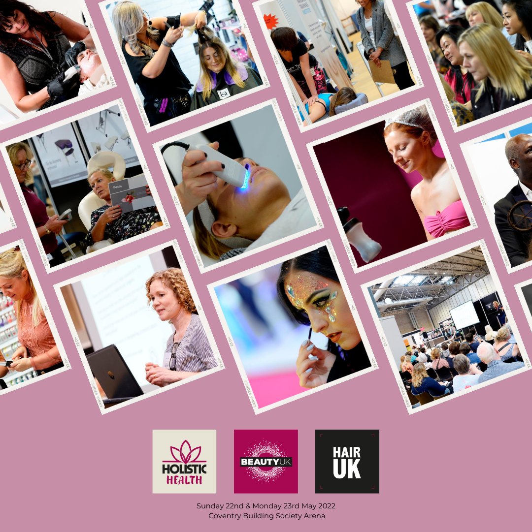 HairUKShow's tweet photo. Beauty UK, Hair &amp; Barber UK and Holistic Health show will provide the ultimate trade exhibition experience, packed with inspiring demos and tutorials, and the chance to meet with like-minded professionals. 

Book your tickets today https://t.co/3Payz9rknB https://t.co/nNX2HzfAG2
