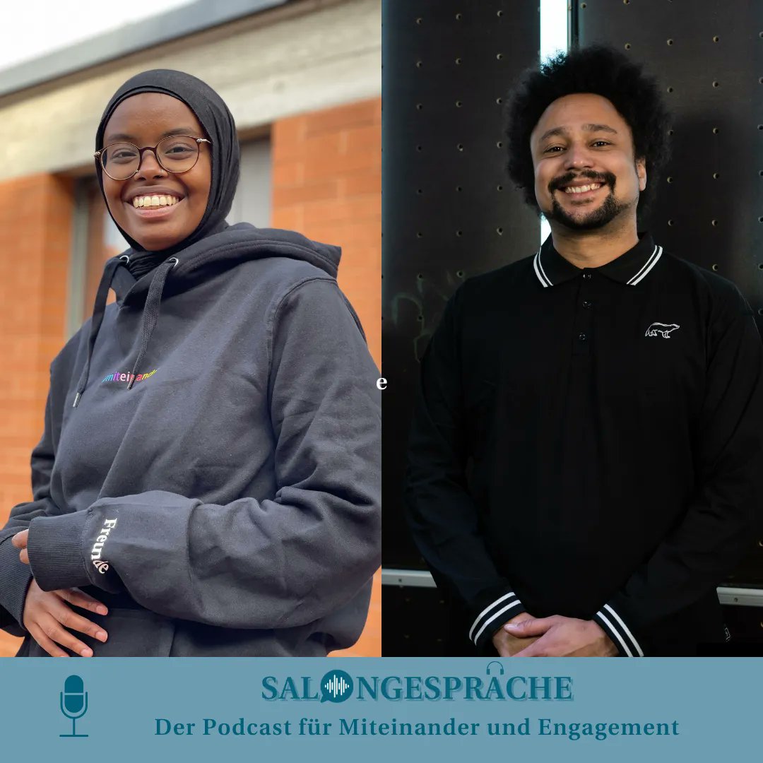 Coming soon -> die nächste Podcastfolge Salongespräche: Munira Mohamud im Gespräch mit David Prieth. David ist Kulturarbeiter, Aktivist, Künstler und Veranstalter. Verpasst keine Folge und schaltet eure Spotify Erinnerung auf ON. #PodcastAndChill