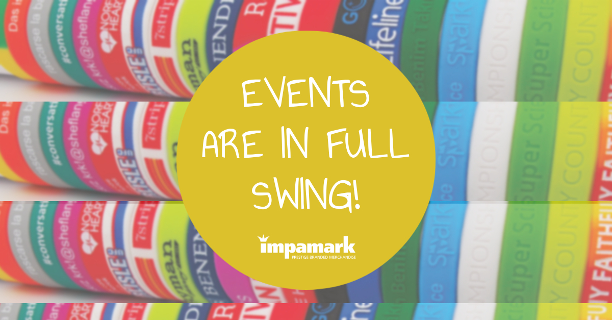 Impamark's tweet image. Events are in full swing!

From #fundraisers to #festivals,  #sportsdays to #jamborees, this summer is going to be a busy one 😎

Our silicon wristbands offer an inexpensive but effective way of recalling any occasion.
 
#Print, #infill or #deboss your #logo and be remembered! ✅
