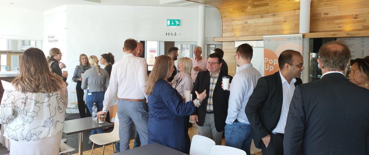 MidYorksChamber's tweet image. Great to see lots of people coming out to join us for #MYNetworkHudds there&apos;s still time to come down and meet some new contacts!