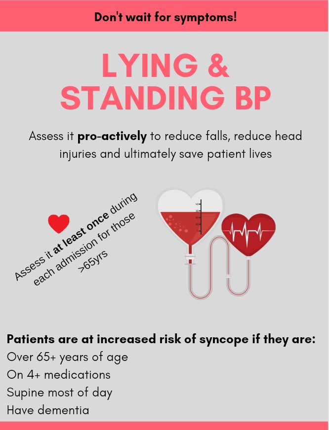 💓 Lying ➡️ standing B.P

🏥 It's not 'only' a nursing task.

💥It's a powerful &amp; informative ax that integrates some much needed movement (a stand) into any interaction.

#AHPs need to consider ax it more often too.

#EndPjParalysis #Deconditioning