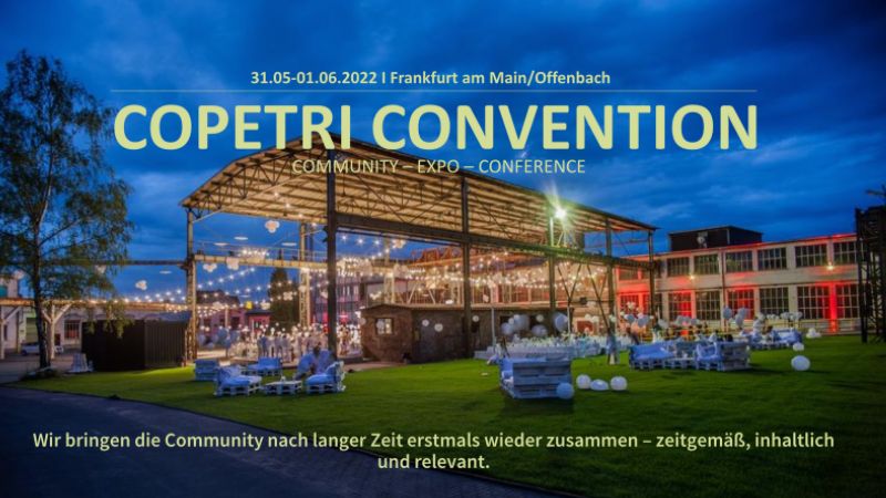 Lernt unsere neue “Phenom Phamily” und die Produkte, mit denen wir die Arbeitswelt neu gestalten wollen, endlich live kennen.
Z.B. am 31.05. und 01.06. auf der COPETRI CONVENTION. Wir freuen uns auf euren Besuch! Infos zum Programm und zur Anmeldung hier: hubs.ly/Q01bm_n90