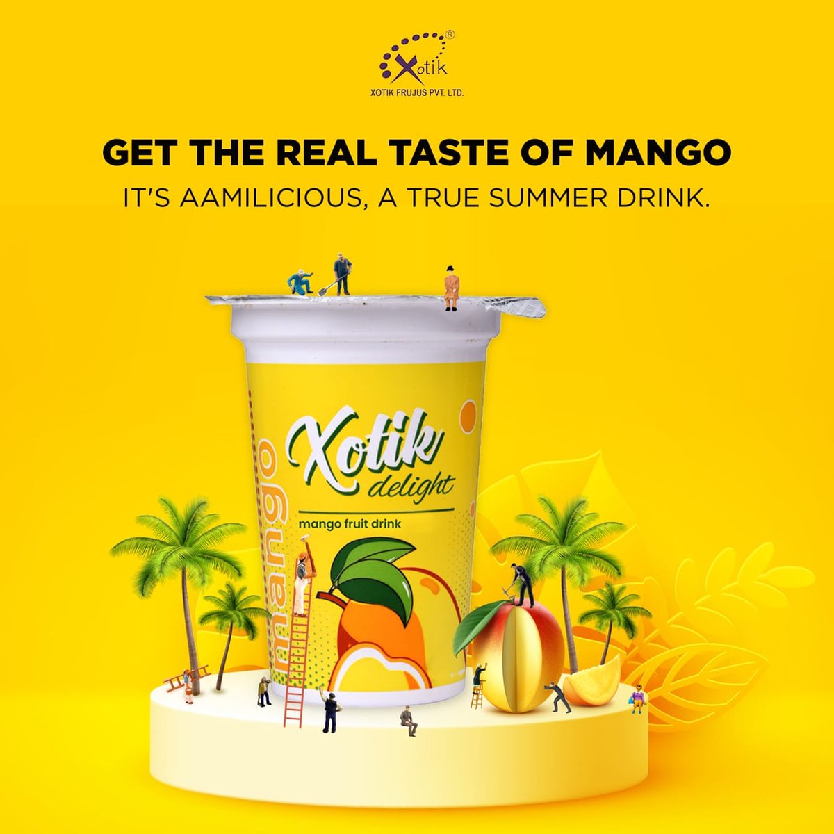 XBeverages's tweet photo. Get the Real Taste of Mango
It's Aamilicious, a True Summer Drink.
Try our Xotik Delight Mango
Chilled &amp; Truly Refreshing

For more product details, visit https://t.co/WWn8gCNIvP

#xotik #xotikdelight #xotikbeverages #mango #summers #mangoes #cheers #drink #mangodrink https://t.co/ySsEwFJI4Q
