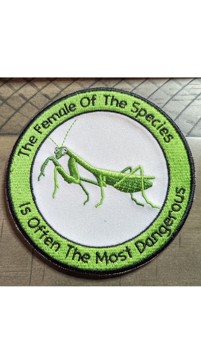 Anchoring4Life's tweet photo. Female of the Species 4inch round sew-on patch https://t.co/ZAY9q6d8jf #ANCHORING4LIFE #bjjpatches #Etsy #bjjpatch #jiujitsupatch #bjj #fighter #jiujitsupatches #streetwear #BjjGirl https://t.co/M0otl8XoaQ