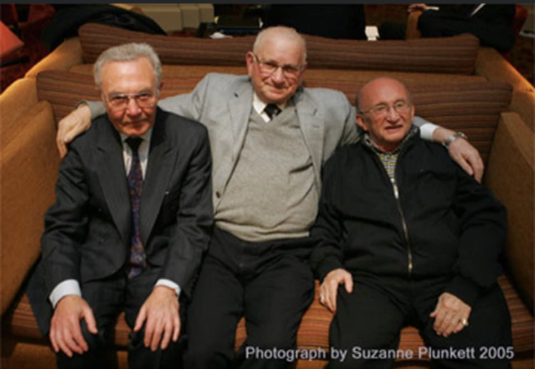 The last of these three Windermere Children has left us. We say goodbye to Jack (right) today. He joins Mayer (left) and Sam (middle), all seen here at the Midland in Manchester 2005 during my very first meeting with any of the Windermere Boys and Girls. Legends all x