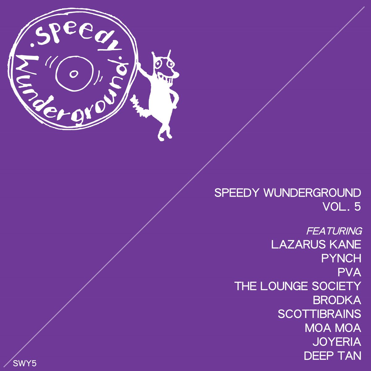 ‘Speedy Wunderground - Vol. 5’ is the latest edition in the <a href="/SpeedyWunder/">Speedy Wunderground</a> compilations - collating releases from our 7” single series, all recorded &amp; produced in one day by label boss Dan Carey ⚡️⚡️⚡️
Out on 29/7 on limited vinyl (500 copies) &amp; digital - ffm.to/sw_vol5