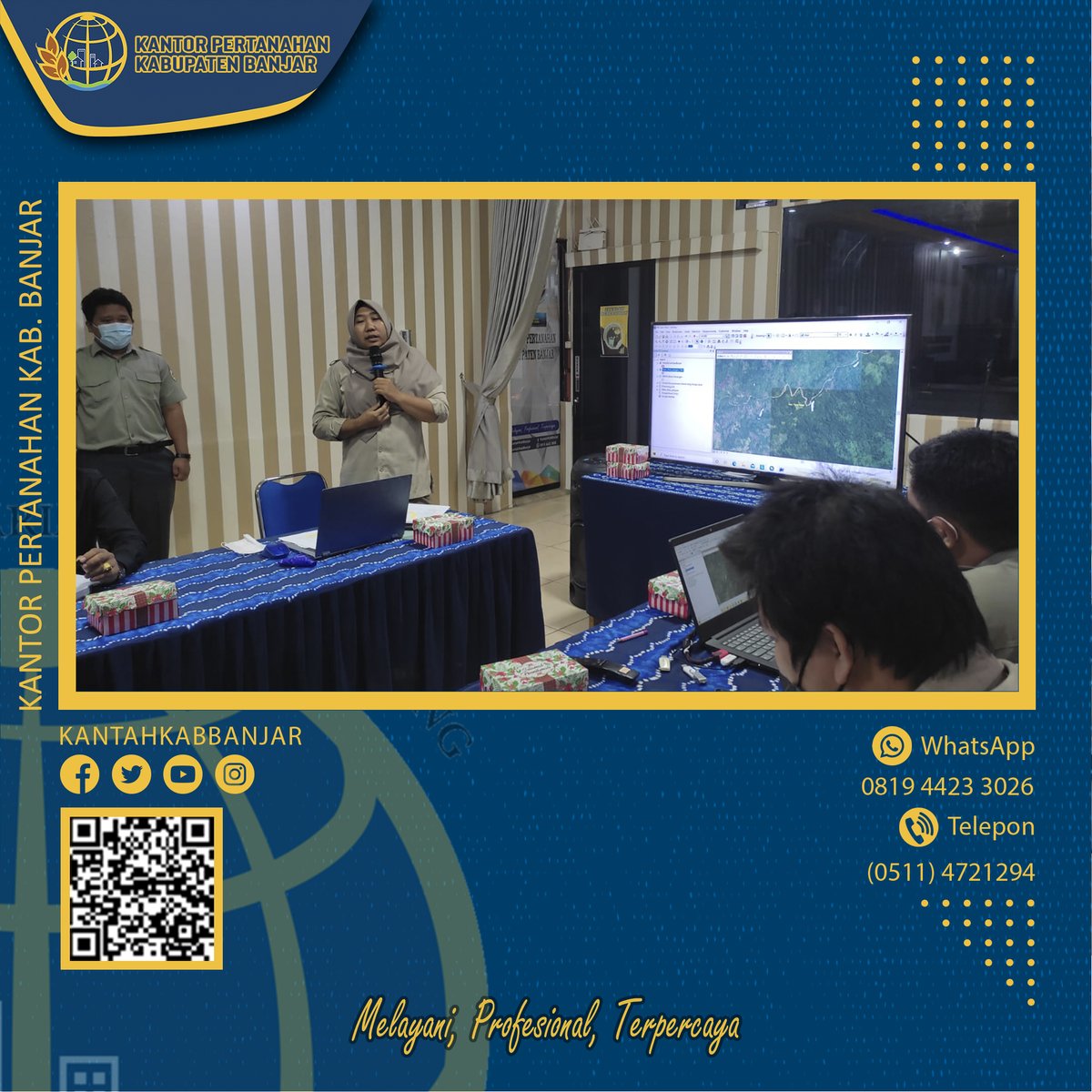 kantahkabbanjar's tweet image. Halo #SobATRBPN Selasa (17/5/2022) Rapat Persiapan Inventarisasi dan Identifikasi Pengadaan Tanah untuk Pembangunan Bendungan Riam Kiwa Kecamatan Paramasan, Kabupaten Banjar, Provinsi Kalimantan Selatan

#Lancar
#Proling
#bpnmartapura
#atrbpnkabbanjar
#kotaserambimekah