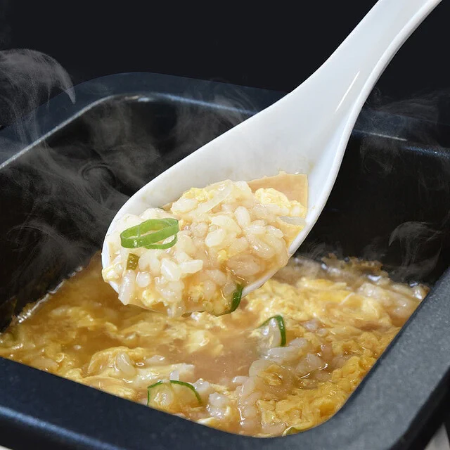 【話題‼】おひとりさま用シメの雑炊まで楽しめるインスタント袋麺専用の電気鍋