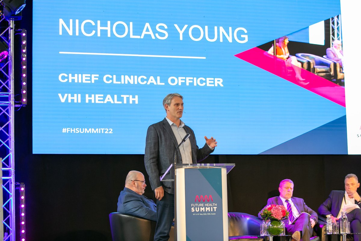 Next up in this morning's session is Nicholas Young, Chief Clinical Officer with VHI #FHSummit22