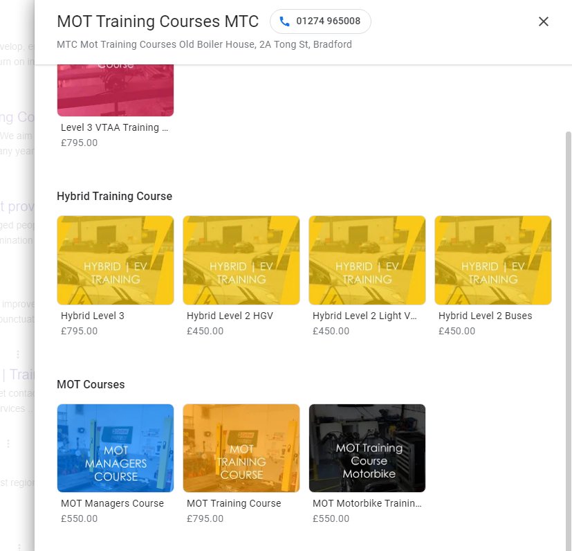 MTC MOT and HYBRID training courses (@mottrainingmtc) on Twitter photo 