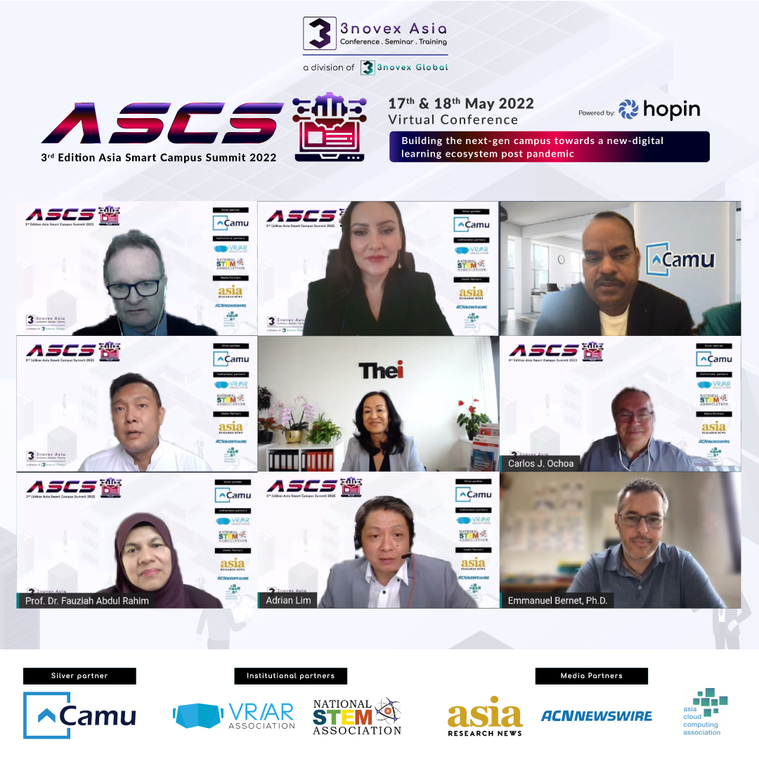 3novex's tweet image. And, it&apos;s a wrap!
2 days of fully extensive and interactive conference on our 3rd Edition Smart Campus Summit 2022 was indeed a success. Thanks to our partners, speakers, panelists and audiences!
#ASCS #ASCS2022