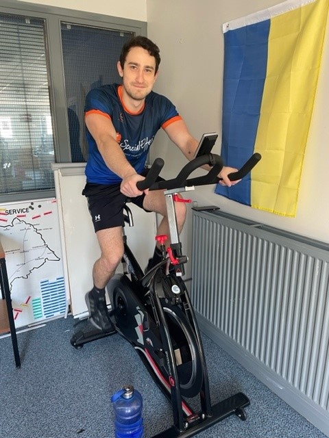 As we approach the last two days of our challenge, Sam from our Control Room is completing an 8 hour bikeathon towards our target of 2130 miles to Mariupol. We are so close now please helps support us by donating on the link below...
crowdfunder.co.uk/p/nyfrs-contro…