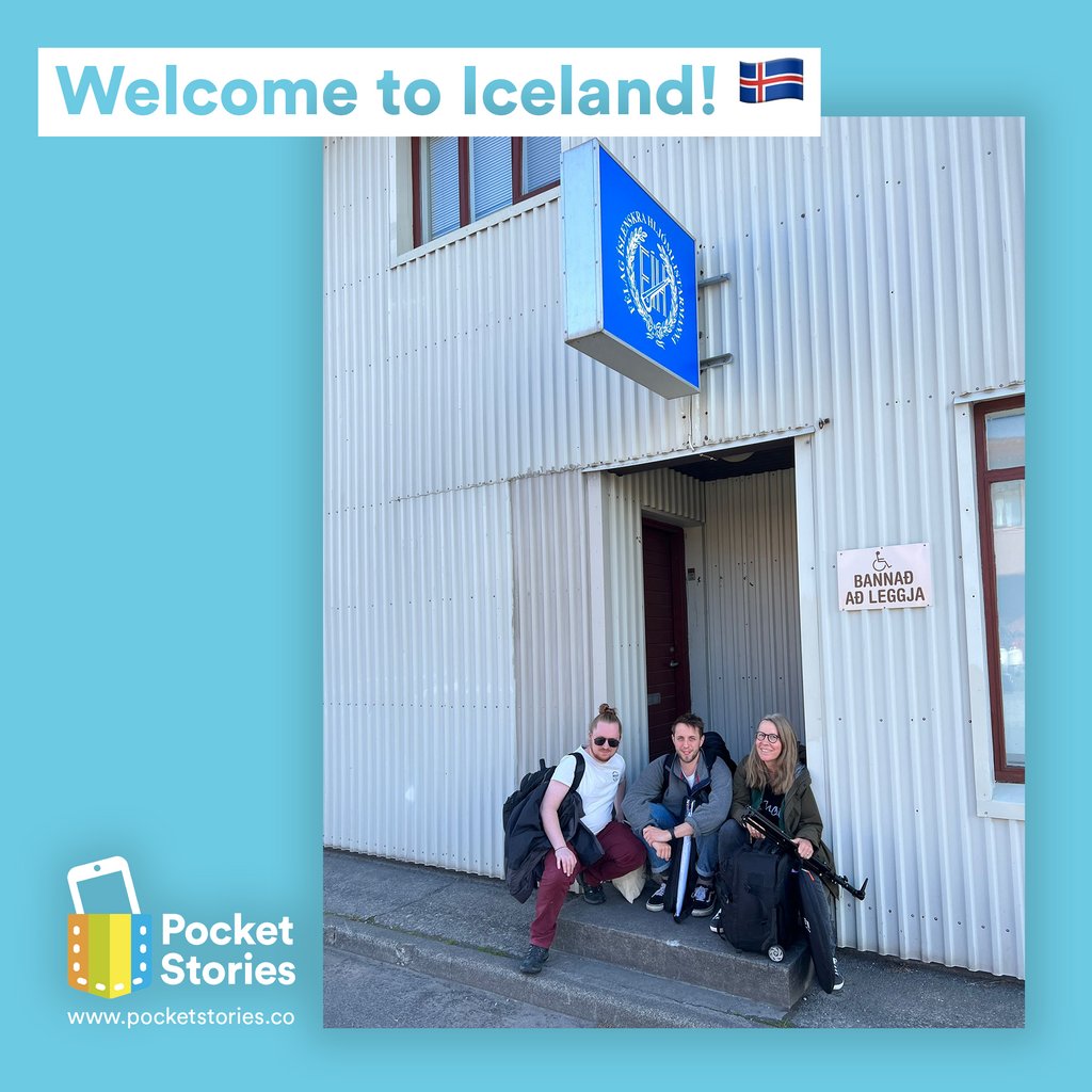 After a virtual trip to Italy, we’re now in #Reykjavík Iceland (for real!) to train musicians, lecturers, and Syrians 🇸🇾 in the art of smartphone filmmaking.

Stay tuned for more Nordic adventures from the team... 🎒