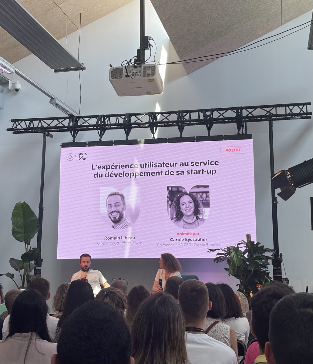 L’#UX au service du dvpt de sa #startup avec <a href="/swile/">매콤한쇼사장</a> 💳

Exemple de cas : que faire quand les objectifs #btob ne sont pas en accord avec les objectifs #btoc ?

#021H7 #frenchtech #uxdesign #userexperience #CaroleEyssautier #CEO de <a href="/CapsixRobotics/">Capsix Robotics</a>