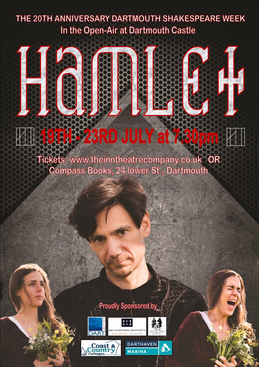 InnTheatre's tweet image. #InnTheatre's 20th Anniversary production.
Tickets here: ticketsource.co.uk/theinntheatrec… OR physical tickets here:
24 Lower St. Dartmouth.
@dartmouthtic @kingsbridgeinfo @SalcombeTIC @BBCDevon @michaelchequer @NewsSouthHams
RT appreciated!