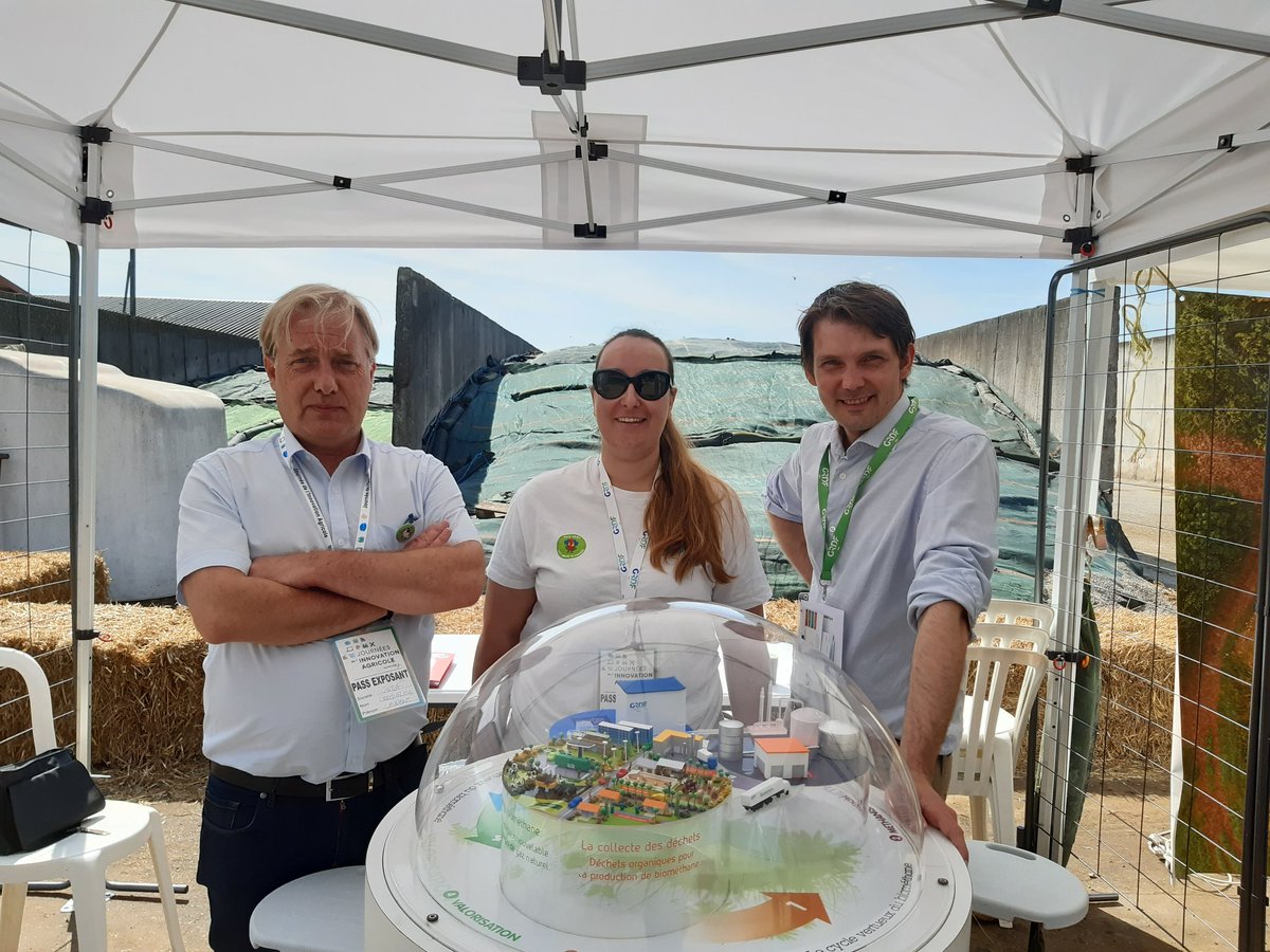 Nous sommes ravis de vous accueillir sur notre stand #grdf a la première journée de l'innovation agricole organisée par #agroparistech ! Si vous avez un projet de methanisation sur votre exploitation, vous êtes les bienvenus