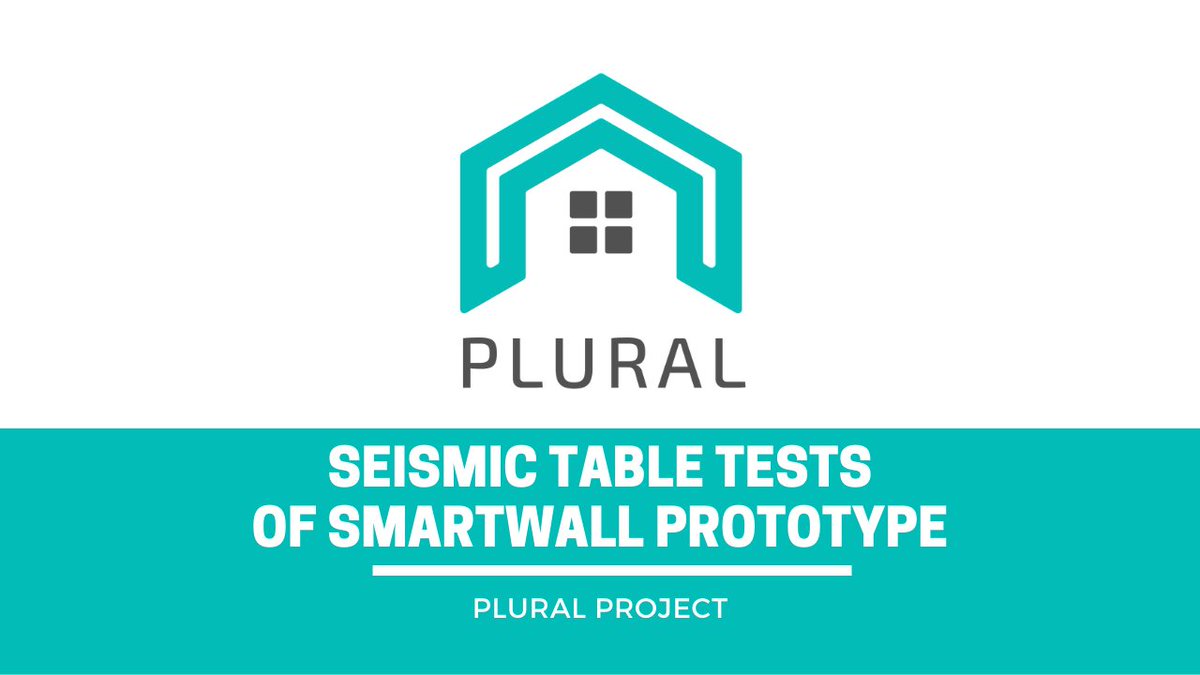 The first SmartWall prototype successfully sustained simulated earthquakes of peak ground acceleration! Read more about the Seismic Table Tests of the SmartWall prototype on our website.
👉 bit.ly/3sDfgHl