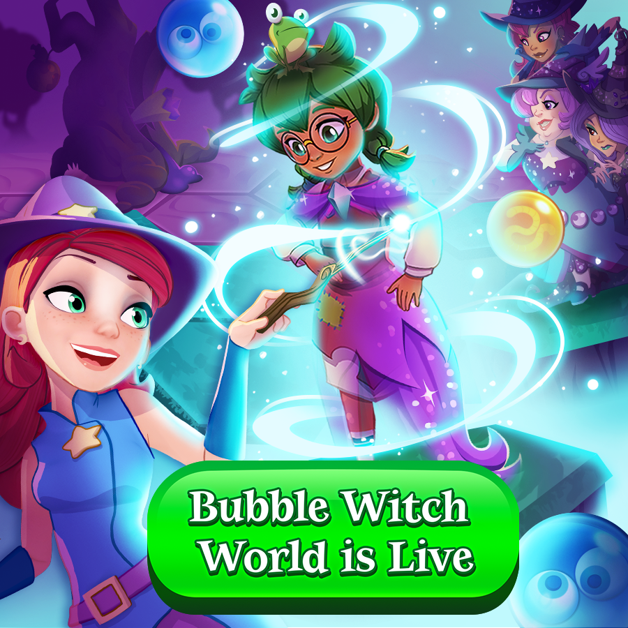 Bubble Witch 3 Saga - Psst, witches! Wanna have some extra fun this  weekend? 👻✨ Scan this snapcode in Snapchat to have a spellbinding time  playing with this exclusive lens!