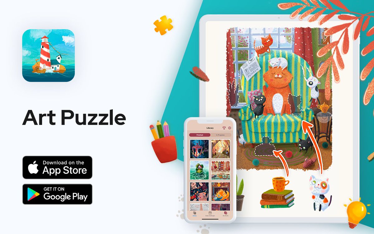 ArtPuzzleGame's tweet image. Create fun beautiful artwork as you challenge your mind and relax at the same time!

iOS apps.apple.com/us/app/art-puz…

Android play.google.com/store/apps/det…