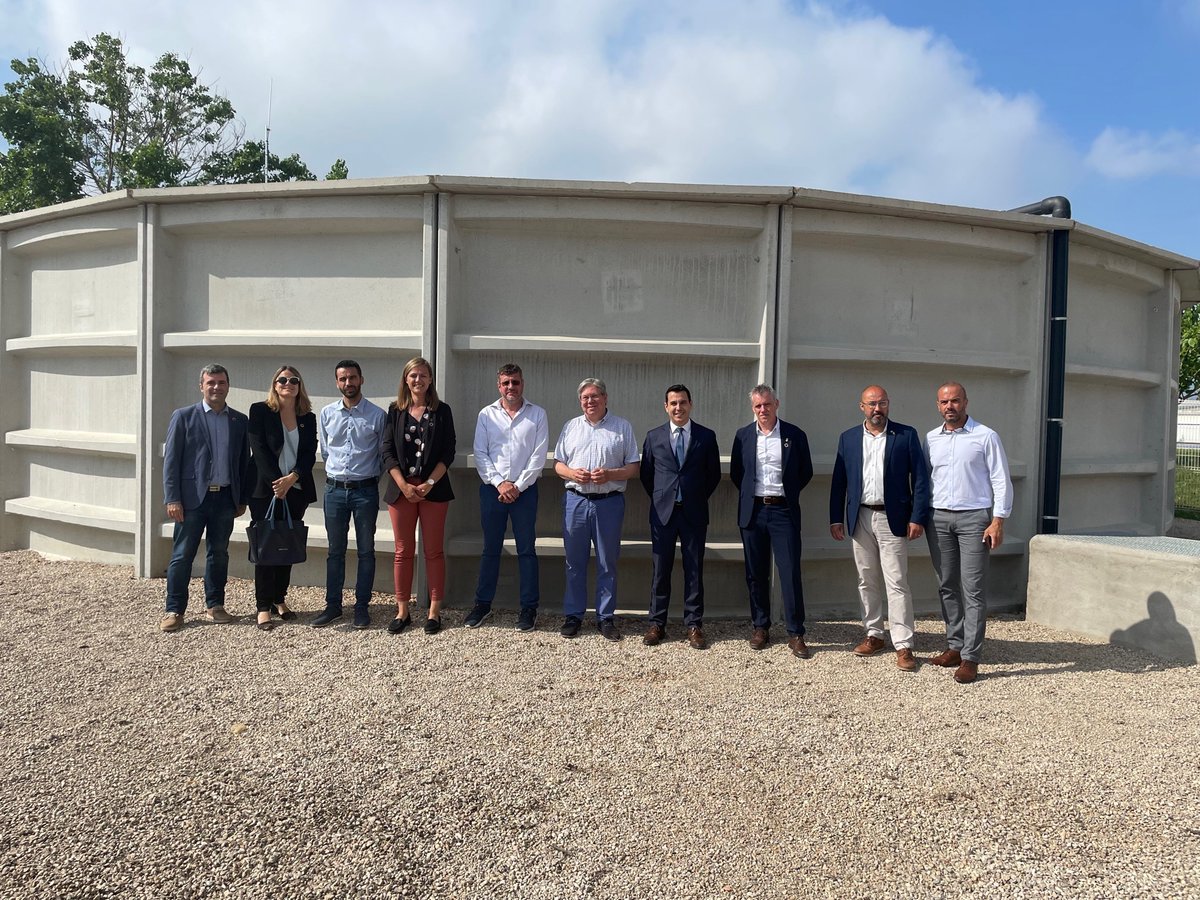 S'inauguren les obres del nou dipòsit d'aigua del Poble Nou del Delta que millorarà el subministrament d'aquest nucli i també dels #Eucaliptus, a <a href="/ajamposta/">Ajuntament d'Amposta</a>. Més informació a la nota de premsa: govern.cat/salapremsa/not…