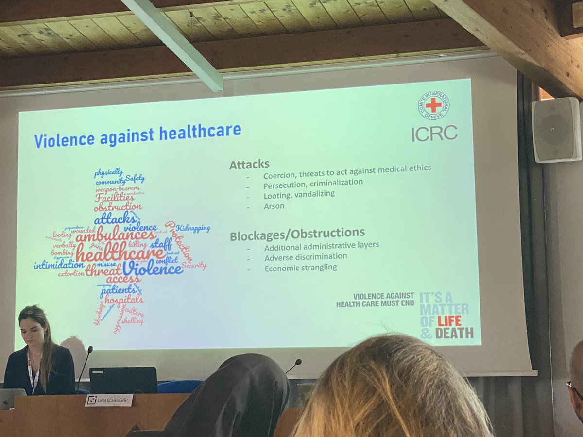 ACTINOSProject's tweet image. Very interesting lecture on International Humanitarian Law for healthcare providers, at #EMDM22…
Medical care &amp;amp; treatment of refugees in Australia is HIGHLY questionable, under several aspects  international law.
There is a reliance on ensuring that their voices are not heard.