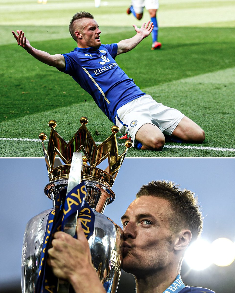 10 years ago, Jamie Vardy joined Leicester for just £1 million 🦊 

He's scored more Premier League goals than:

✅ Cristiano Ronaldo
✅ Dennis Bergkamp
✅ Eric Cantona
✅ Fernando Torres
✅ Didier Drogba
✅ Carlos Tevez
✅ Eden Hazard
✅ Luis Suarez
✅ Mo Salah