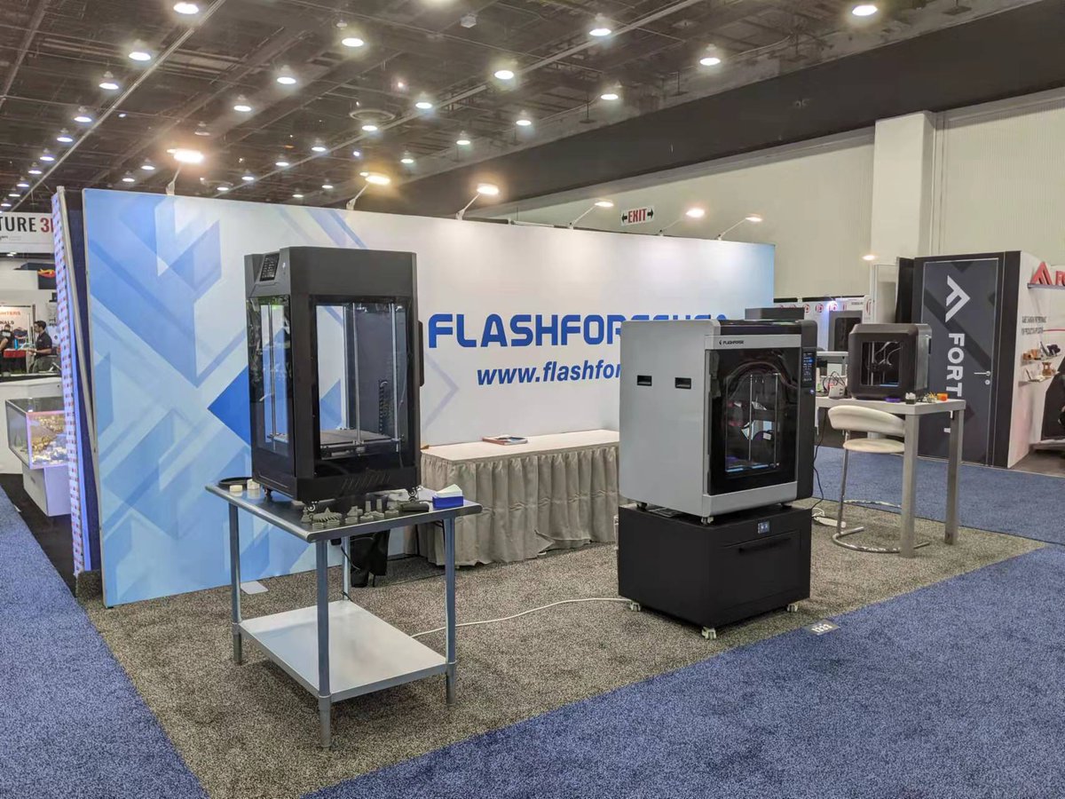 ff3dprinters's tweet photo. Our dear distributor, Flashforge USA, is presenting at the Rapid+TCT 2022 Show! Except for Flashforge's star products, they revealed our next new product - #Guider3Plus.
📍Come and visit at BOOTH #1333, Huntington Place, Detroit, MI, United States. The event ends on May 19. https://t.co/EIG0SYs2jI