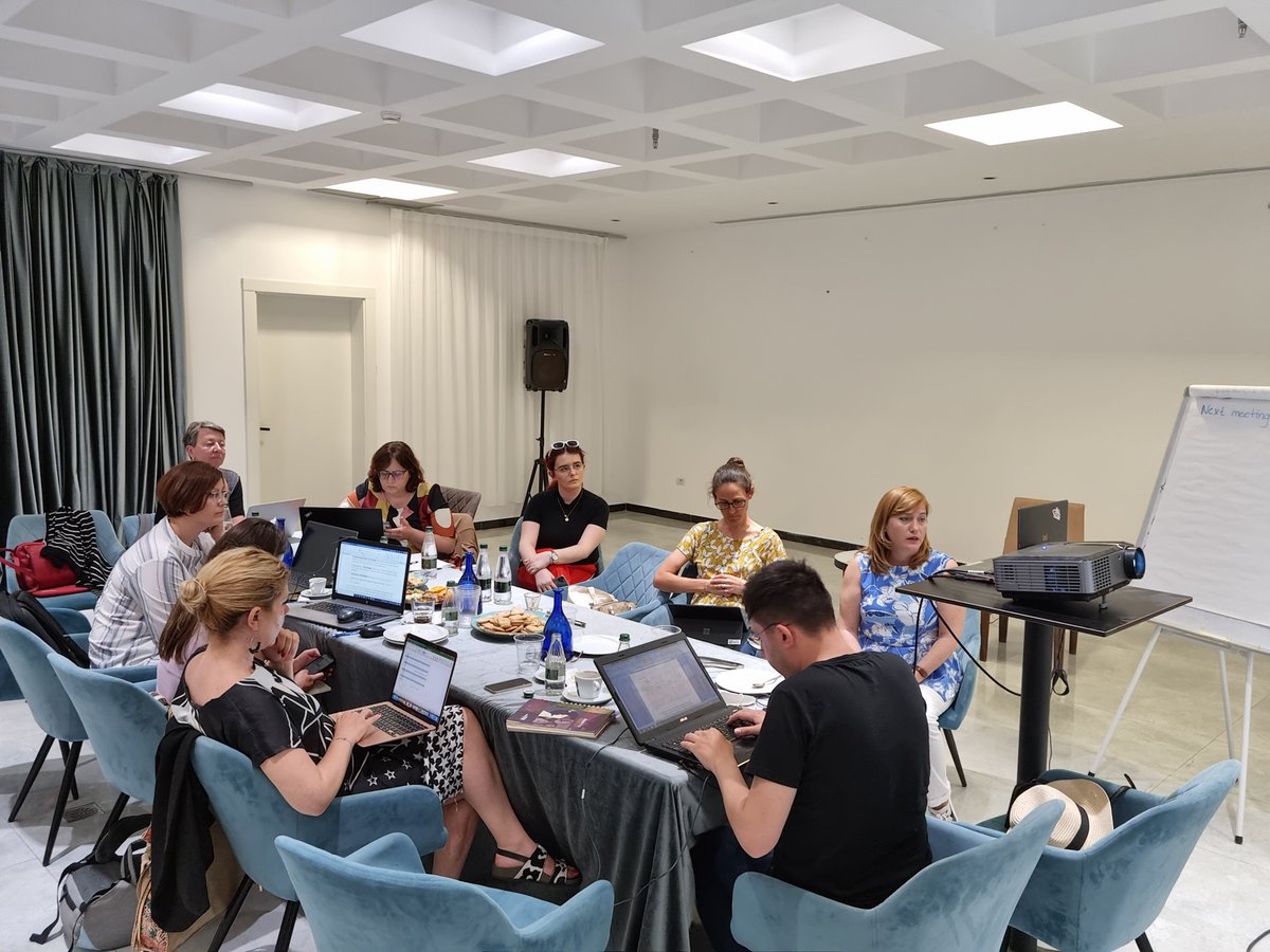 ludmilamalcoci's tweet image. Keystone Moldova ED Ludmila Malcoci and Ludmila Ciocan participate in the GBWN workshop in Albania. The focus  is  promotion gender budgeting  for better advancing  gender  equity  in 7 countries- Moldova, Macedonia, Albania, Serbia, Montenegro, Bosnia and Herzegovina, Kosovo.