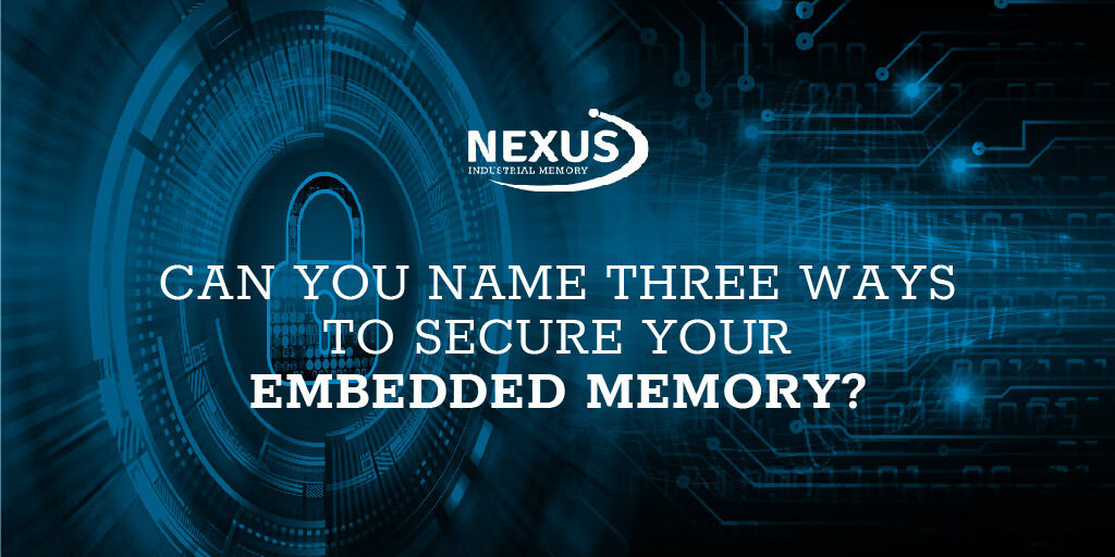 Nexus_Memory's tweet image. Pop Quiz! Can you name three ways to secure your embedded memory?
If you can’t answer this question, why not read @MichaelBarrett’s blog post on securing embedded memory? Find it on our website: bit.ly/3v0v5JK
#embeddedmemory #security