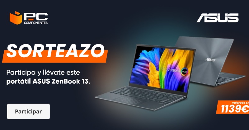 pccomponentes's tweet photo. 🚀𝙎𝙊𝙍𝙏𝙀𝘼𝙕𝙊🚀

😎 ¿Quieres esta brutalidad portátil @ASUS_ib valorado en 1139€? ¡FÁCIL! 

1⃣ RT🔃 y sigue a @pccomponentes 
2⃣ Comenta con #PcComponentesAsus diciendo para qué lo quieres -os leo-
3⃣ Confirma tu participación AQUÍ 👇