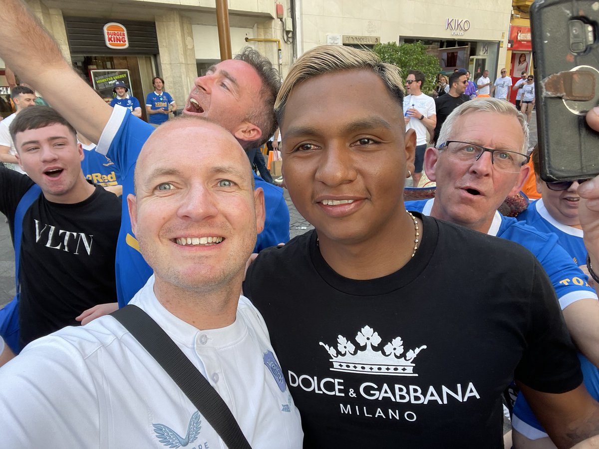 Alfie 🙌😎
#Rangers #uel #seville