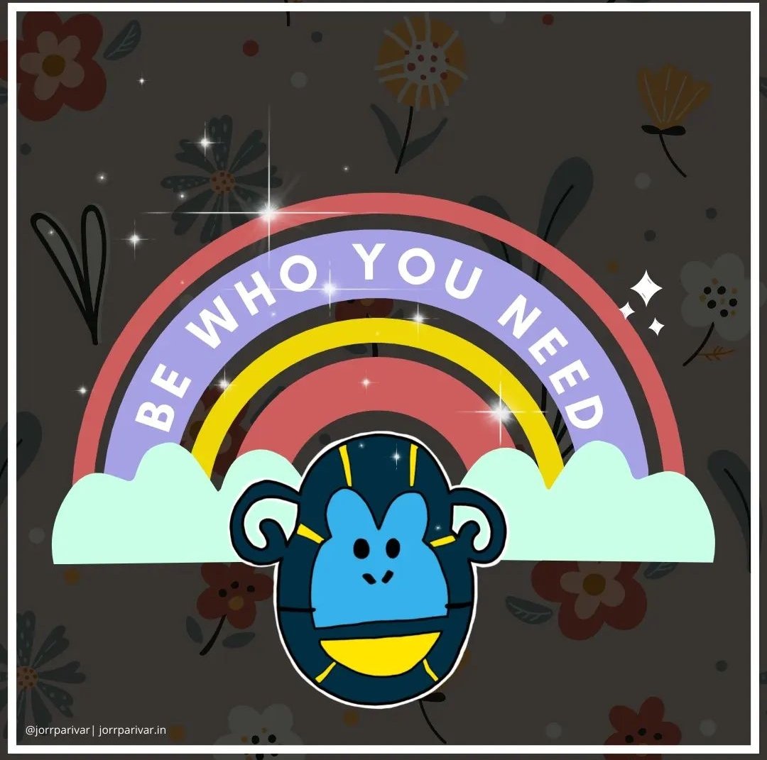 JorrParivar's tweet photo. Everything you need is already inside you 🌈 In life you have to give yourself permission to be exactly who you need to be. Become the person you need to be to build the life you want to live ✨
Be Who You Need ❤️
#jorrparivar #WGMI #bewhoyouneed https://t.co/ISrnjUI1St