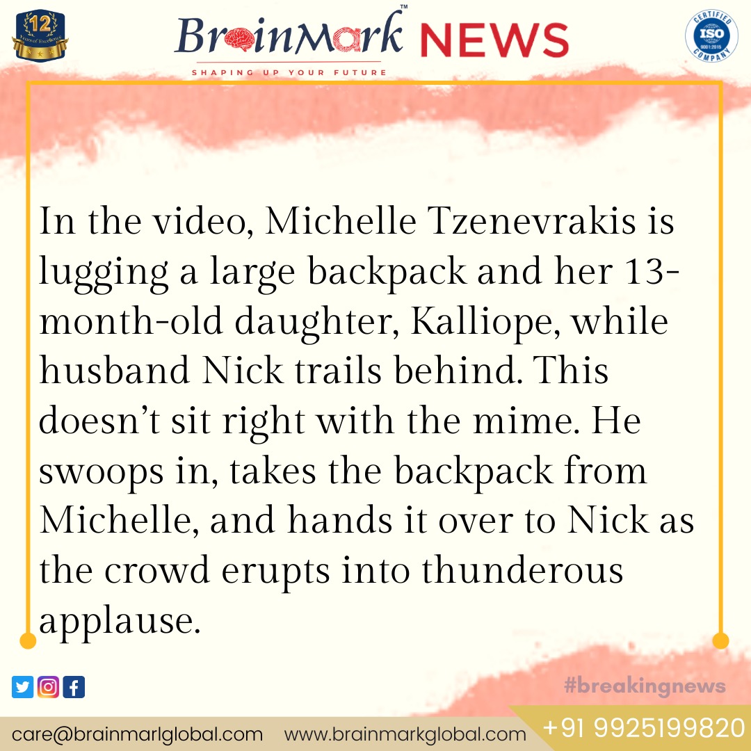 BRAINMARK_DMIT's tweet photo. See the hilarious moment a mime calls out a dad for not giving his wife a hand 
#brainmarknews #brainmark #glyphologicalassesment #dmit #education #educationnews #news #student #result #shubhamsurti #helpeachother #parents https://t.co/bTy3wFGDiX