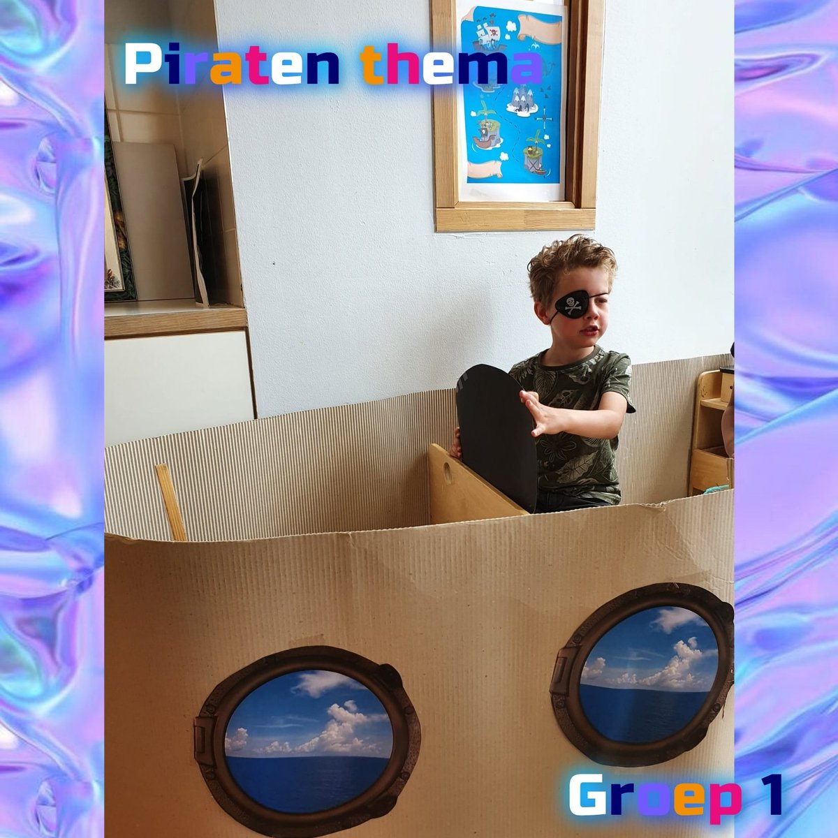 BSDeEvenaar's tweet photo. Nieuw thema bij de kleuters, Piraten zijn onderweg! #thematischspel #piraten #groep1 #rollenspel #plezier @SAAMscholen https://t.co/IVX7JS4T5J