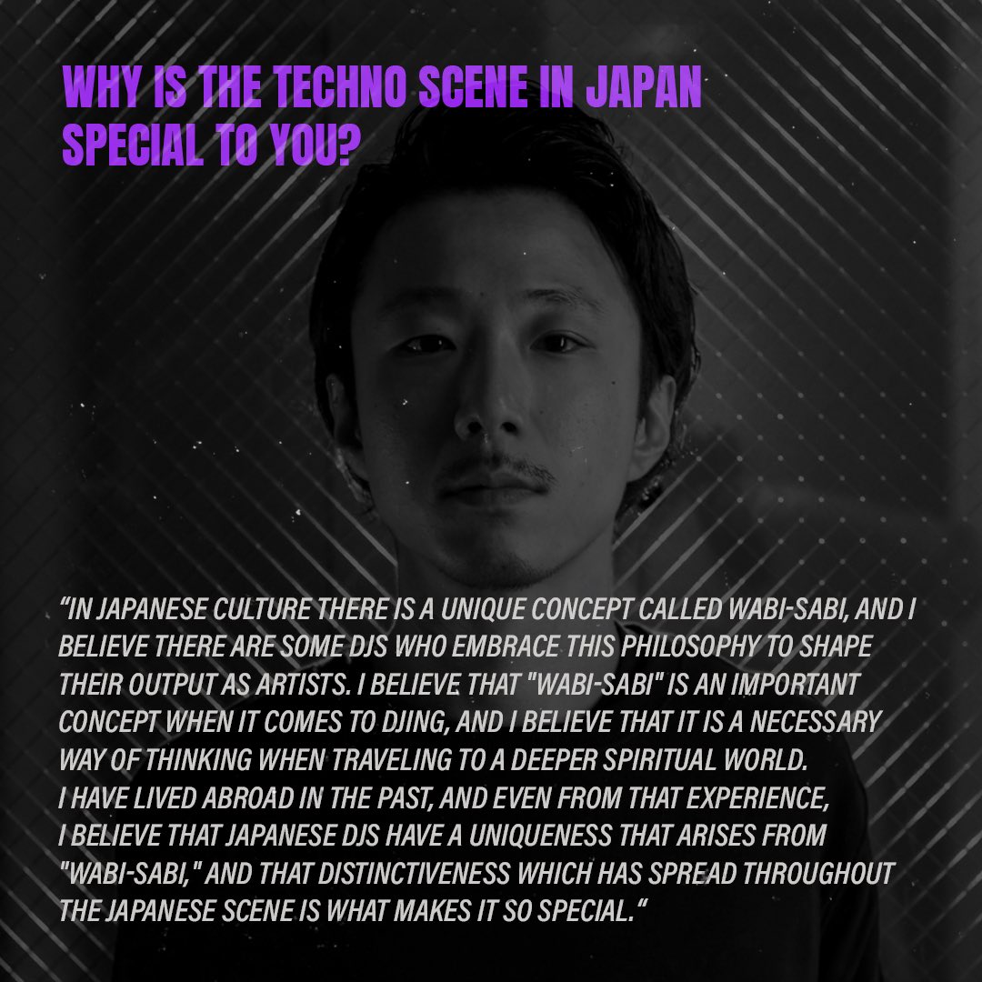 construct_co's tweet photo. OCCA chats about the uniqueness of the Japanese techno scene, Precious Hall and the history of ARCHIV, and the connections he draws between music and nature.

Construct spends 5 mins with OCCA ⏱

@occa_occa_ https://t.co/L6KONvfVxw
