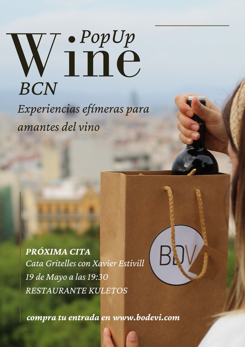 bodevibcn's tweet photo. La revista @vinetur se hace eco de "Pop Up Wine BCN", la iniciativa de #BODEVI: el próximo encuentro este jueves con @xavierestivill de @gritelles @domontsant en el restaurante @KuletosPoblenou ! https://t.co/fdFkdRyFoI https://t.co/cgiSNF2QQJ