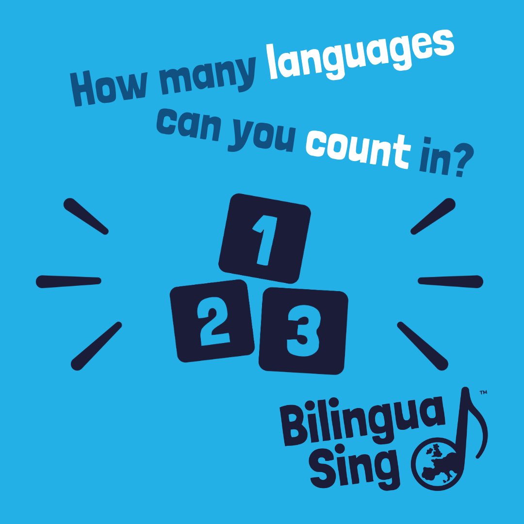 BilinguaSing's tweet image. "It's National Numeracy Day today. We feature lots of counting songs in our classes to help young children develop their early numeracy skills. How many languages can you count in?

#NationalNumeracyDay #earlyyearsnumeracy #eyfs #counting #onetwothree #undeuxtrois #unodostres