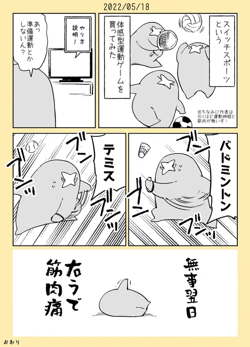 今日の日記ではないですが 運動と向き合う日記です 