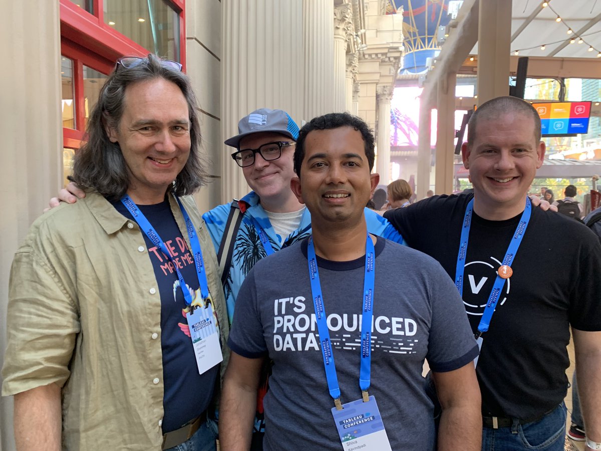 So great to meet Shiva and personal dataviz/thought leader icons of mine, <a href="/jonathandrummey/">Jonathan Drummey</a> and <a href="/VizPainter/">Joshua Milligan</a>